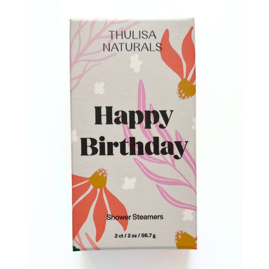Thulisa Naturals Shower Steamers - Happy Birthday