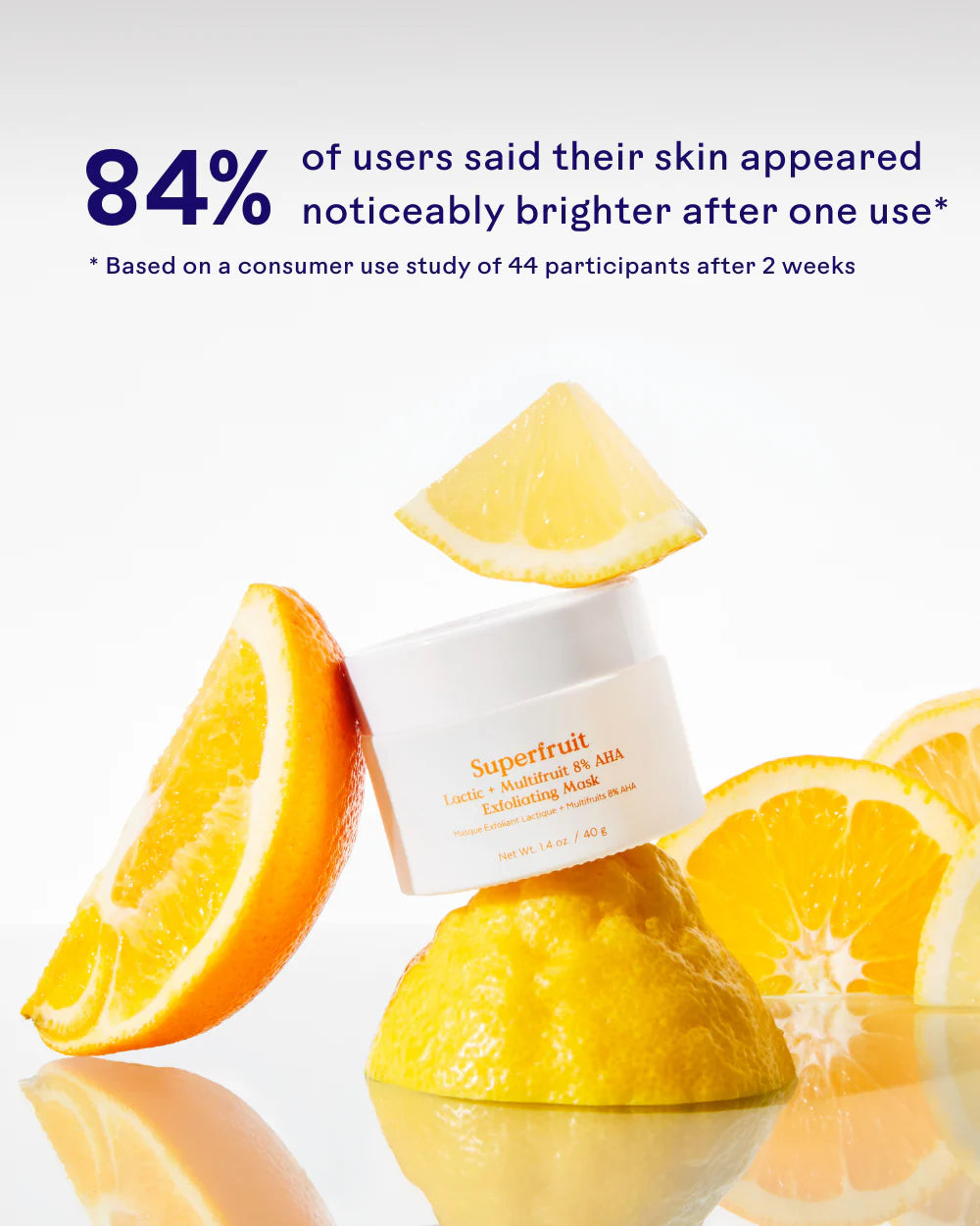 Three Ships Superfruit Lactic + Multifruit 8% AHA Exfoliating Mask