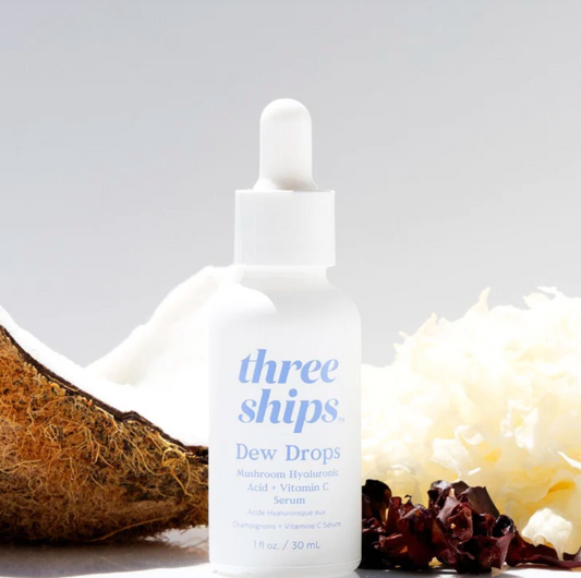 Three Ships Dew Drops Mushroom Hyaluronic Acid + Vitamin C Serum