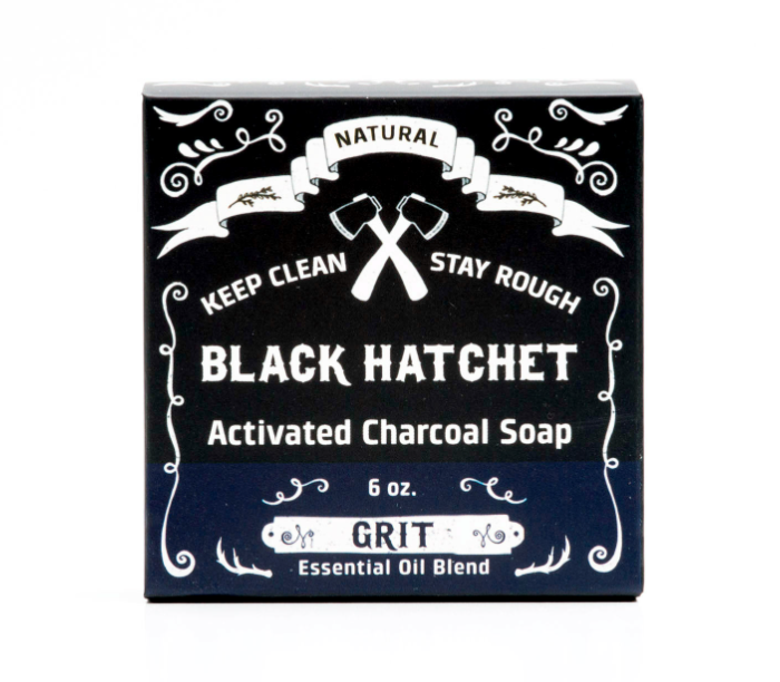 Black Hatchet Mens Charcoal Soap - Grit