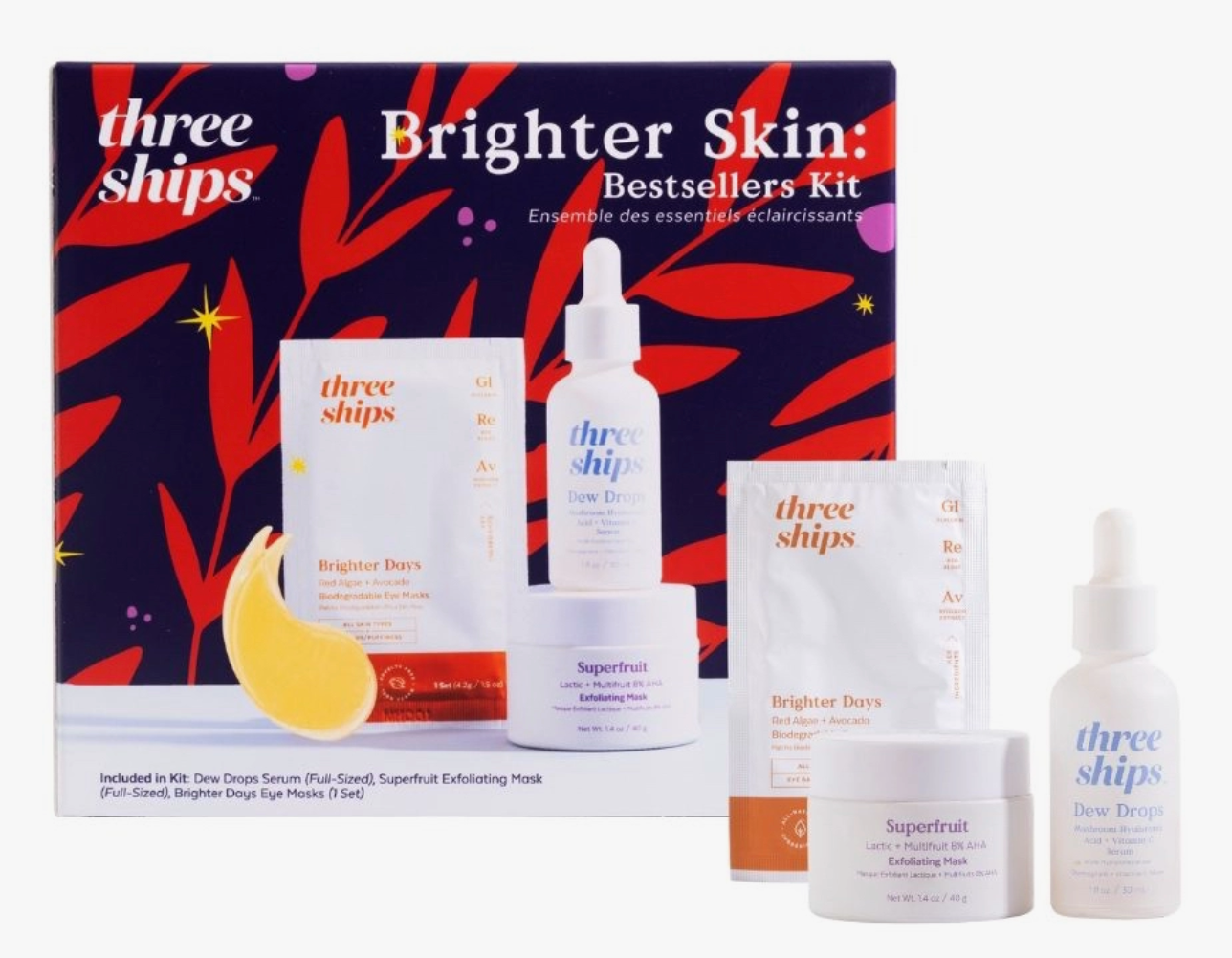 Three Ships Brighter Skin: Best-Sellers Kit