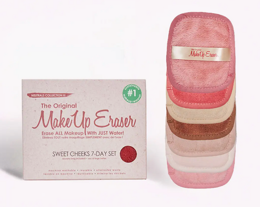 MakeUp eraser 7 day set- sweet cheeks