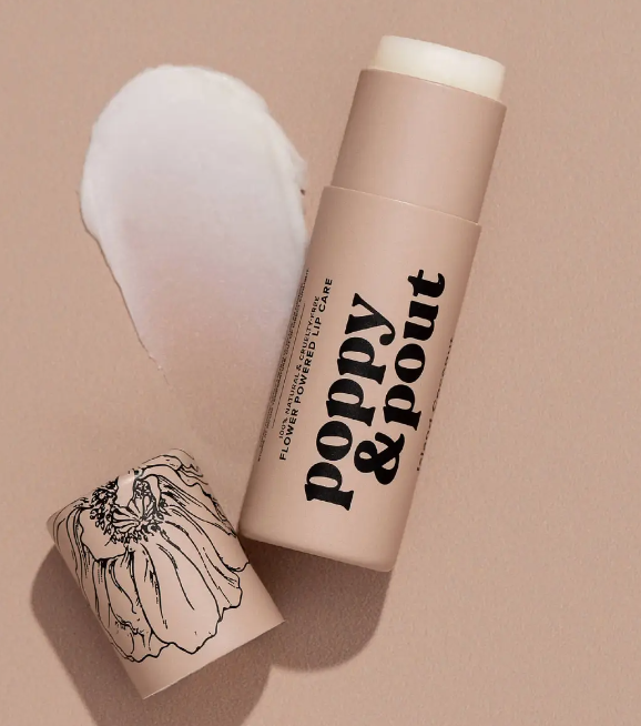 Poppy & Pout Lip Balm - Island Coconut