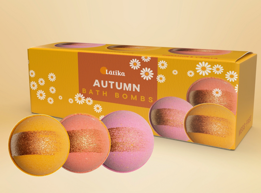 Latika Autumn Bath Bomb - 3 pack