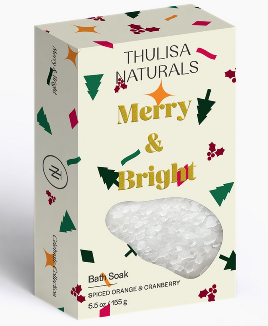 Thulisa Naturals- Merry & Bright Magnesium Bath Soak