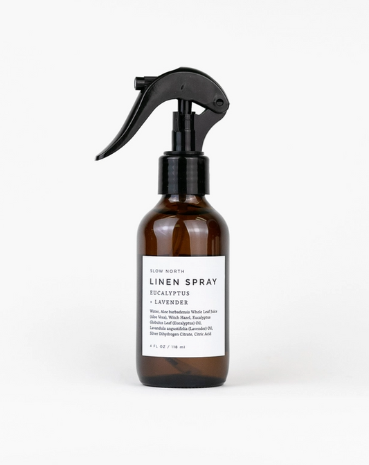 Slow North Linen Spray - Eucalyptus + Lavender