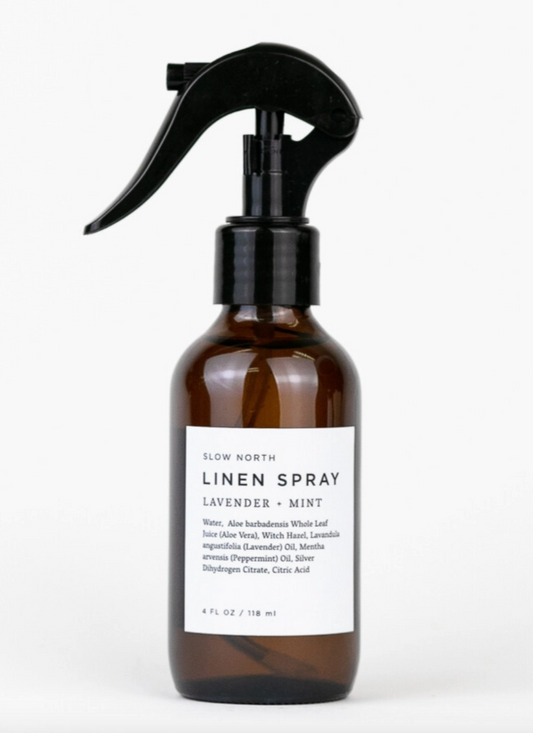 Slow North Linen Spray - Lavender + Mint