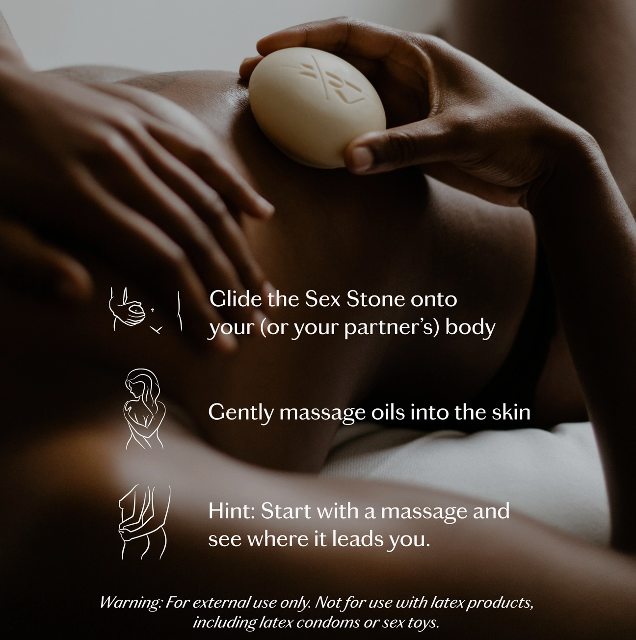 Kate McLeod Sex Stone | Sensual Massage Bar & Intimacy Oil