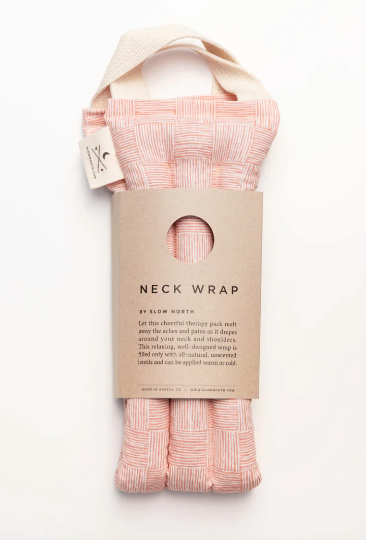 Slow North Pink Pampas Neck Wrap