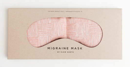 Slow North Pink Pampas Migraine Mask