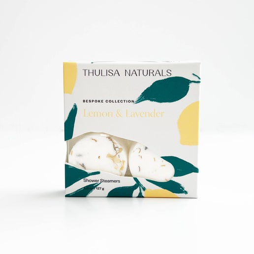 Thulisa Naturals Shower Steamers - Lavender and Lemon (Bespoke Collection)